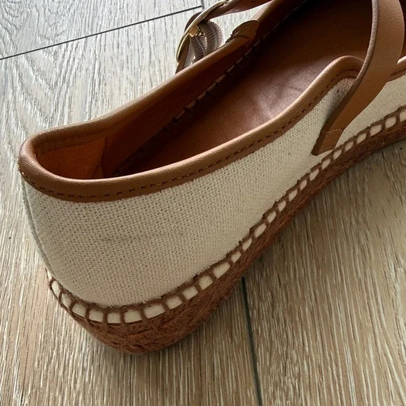 Tuckernuck Ivory Canvas Jamie Espadrille Flats - Picture 4 of 13